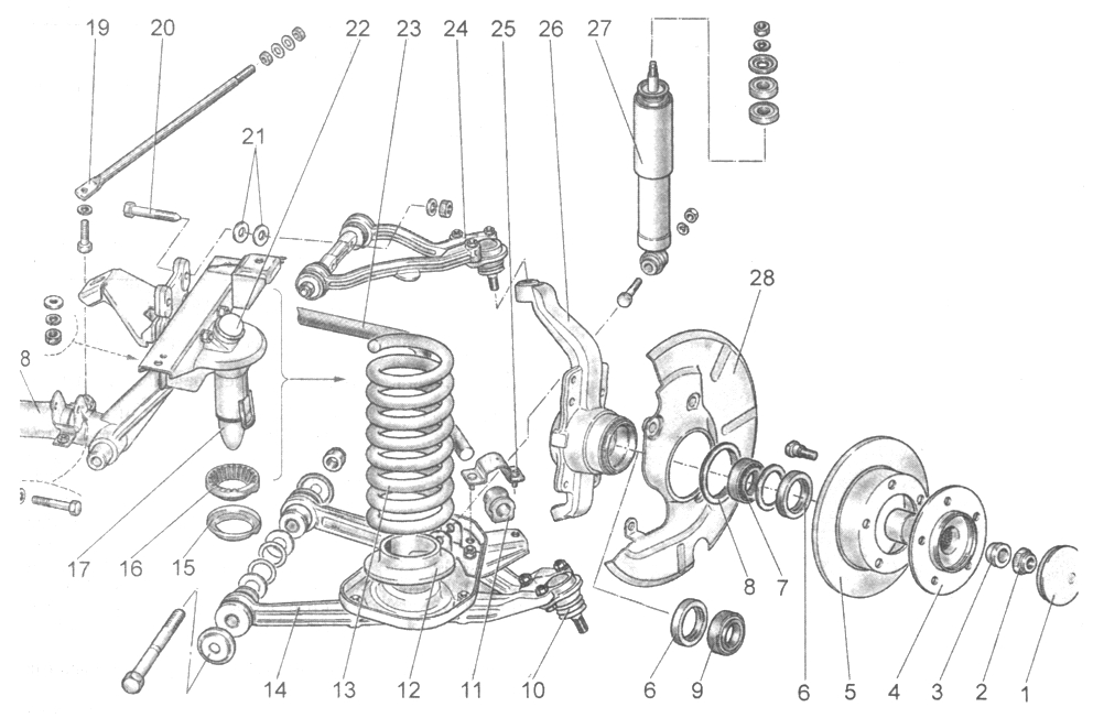 . 4-1.  : 1 - ; 2 - ; 3 -  ; 4 -  ; 5 -  ; 6 - ; 7 -  ; 8 - ; 9 -  ; 10 -   ; 11 -  ; 12 -   ; 13 -   ; 14 -   ; 15 -   ; 16 -  ; 17-  ; 18 -   ; 19 - ; 20 -    ; 21 -  ; 22 -   ; 23 - ; 24 -  ; 25 - ; 26 -  ; 27 - ; 28 -    